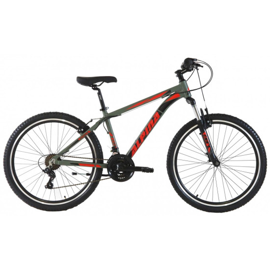 ΠΟΔΗΛΑΤΟ ΠΑΙΔΙΚΟ ALPINA MTB ALLOY 24'' Γκρι-Κόκκινο